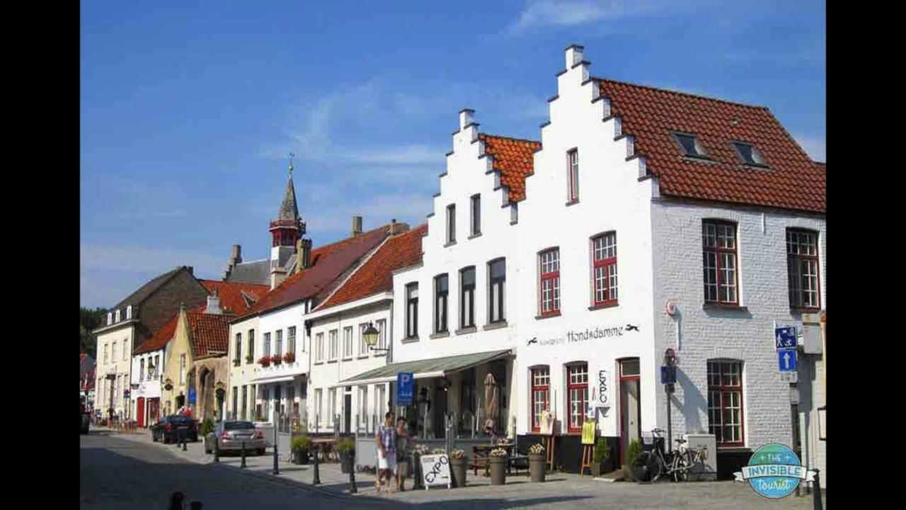 Groot appartement nabij Brugge met eigen badkamer! Damme Buitenkant foto